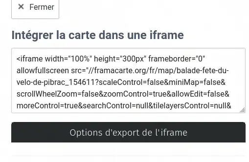 iframe umap